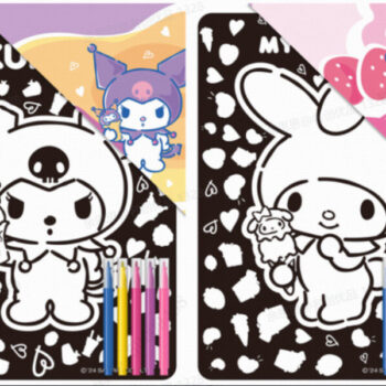 Hello Kitty and Friends Collection  Flocking Painting (2 Assorted Models)(B)