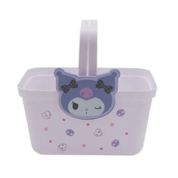 Sanrio characters Cartoon Handheld Storage Basket (Kuromi)