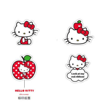 Hello Kitty Apple Season Series Acrylic Badge
