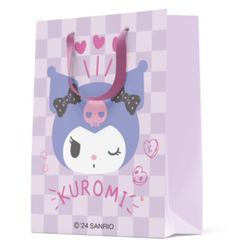 Sanrio characters Collection Holographic Big Gift Bag (Kuromi)