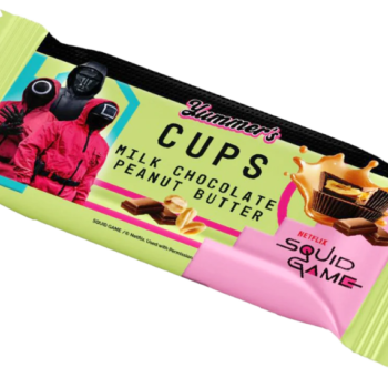 CANDY YUMMERS 40 GR SQUID GAME PEANUT CREAM  CUPS
