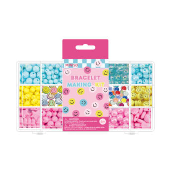 Wink Smiley Face Collection DIY Bead Bracelet Making Kit (PDQ)