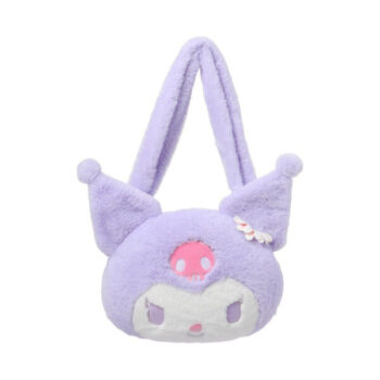 Kuromi Flower Language Plush Crossbody Bag