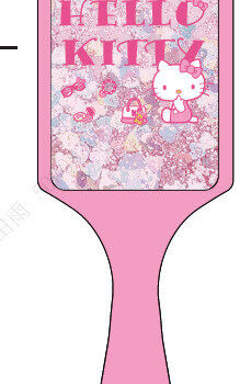 Hello Kitty Beauty Diary Series Square Paddle Brush
