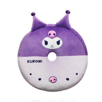 Sanrio characters Seat Cushion(Kuromi)